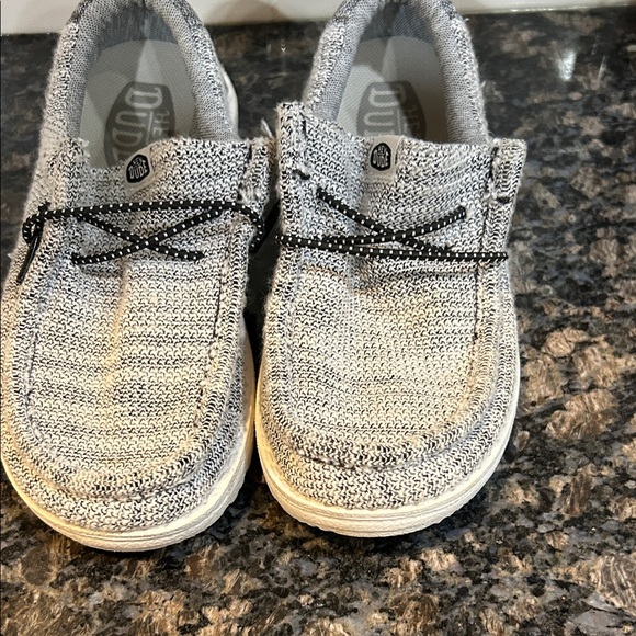 Hey Dude Other - Hey Dude Kids Sneakers - Black and White